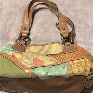 Fossil multi color and design purse